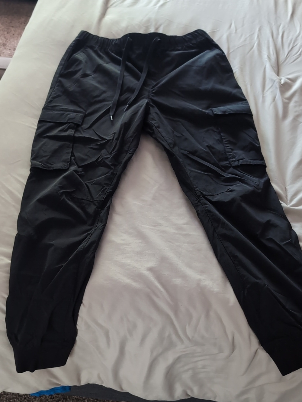 H&M Black Slim Fit Jogger Pants